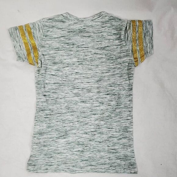 NFL Teams Girls Youth XL Gray Greenbay Packers T-shirt - Picture 4 of 7